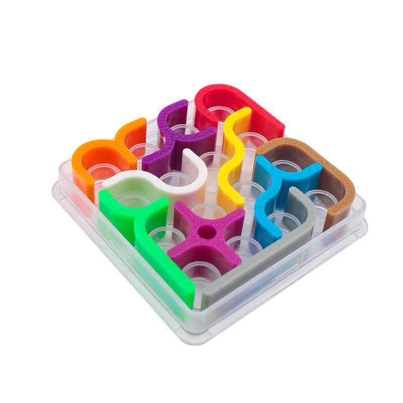 Kids Education Fun - Creative Crazy Curves Puzzle Geometric Line