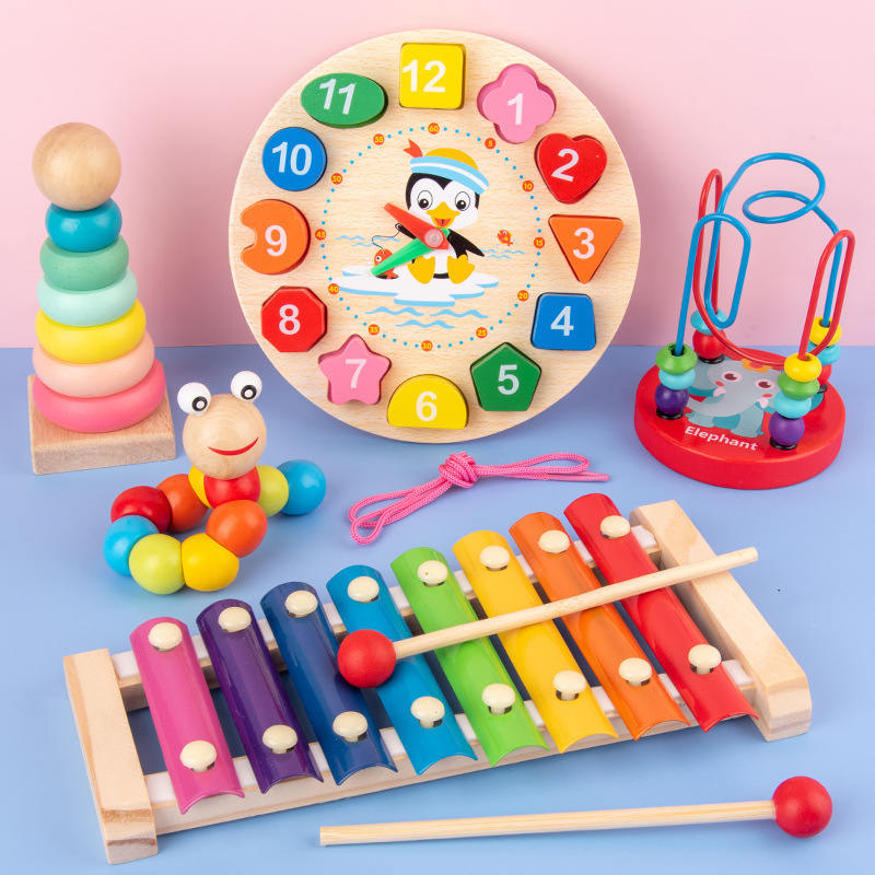 Kids Educational Songs - Montessori Baby Toys Kids 3D Wooden