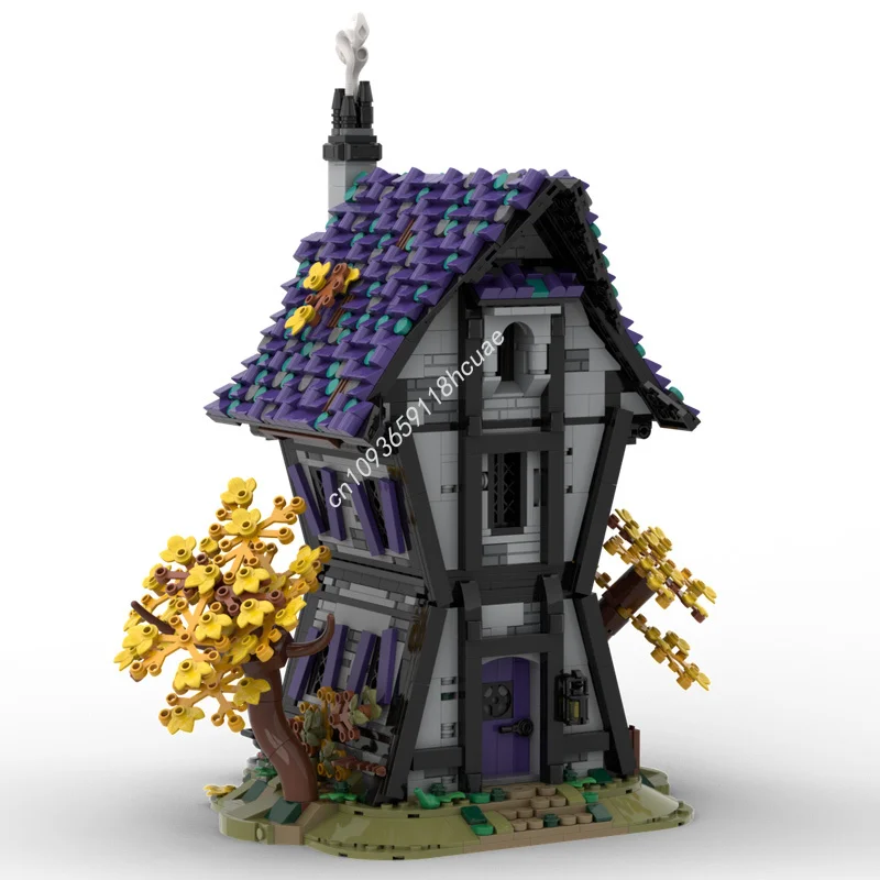 Kids Education Design - 1912pcs MOC Witches' House Halloween Building
