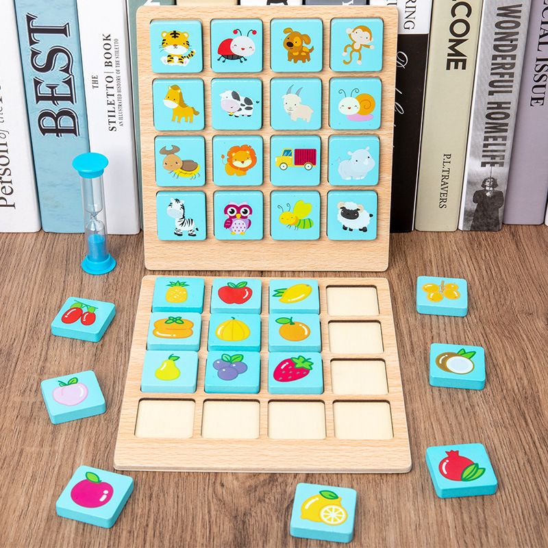 Children Wooden Puzzle Board G - Kids Early Education Photos recension och pris