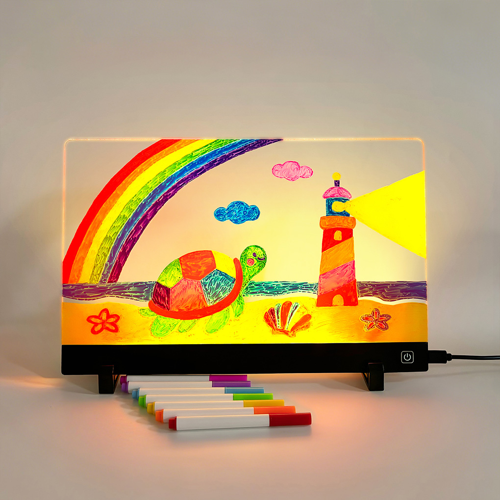 Kids Drawing Board Reusable LC - Kids Education Fun recension och pris
