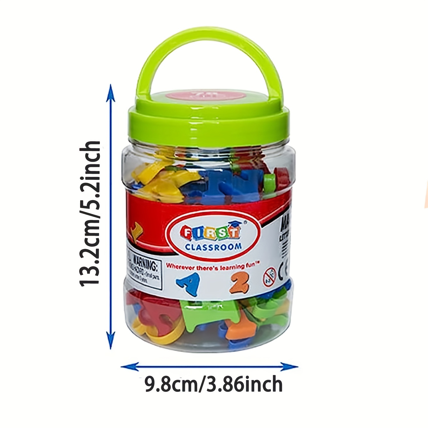78 PCS Magnetic Letters Number - Kids Education Number recension och pris