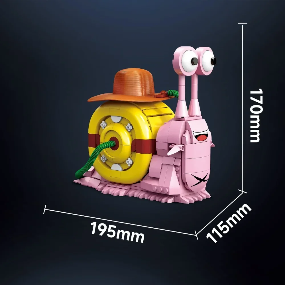 573pcs Snail Telephone Buildin - Kids Education Design recension och pris