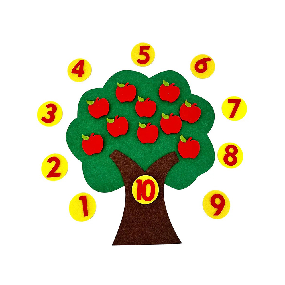 Montessori Fruit Tree Counting - Kids Education Number recension och pris