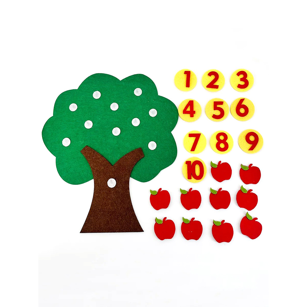 Montessori Fruit Tree Counting - Kids Education Number recension och pris