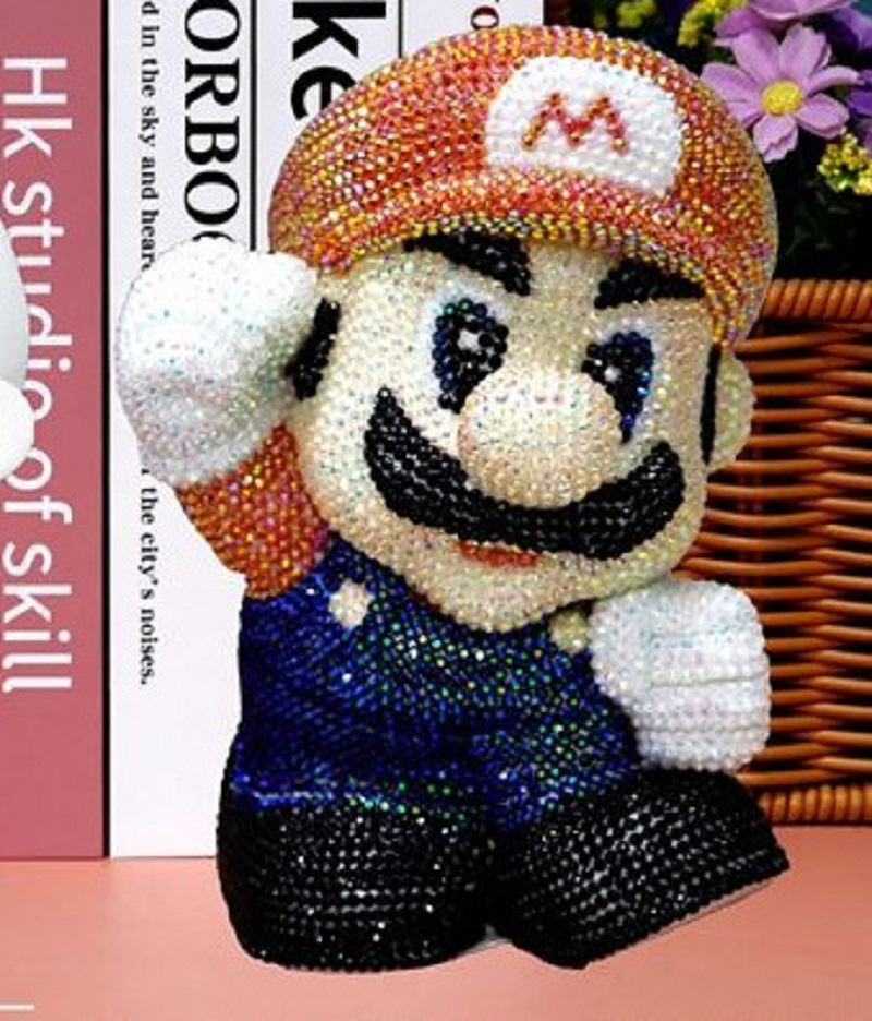 Cartoon Mario Dinosaur DIY Dia - Kingdom Kids Education recension och pris