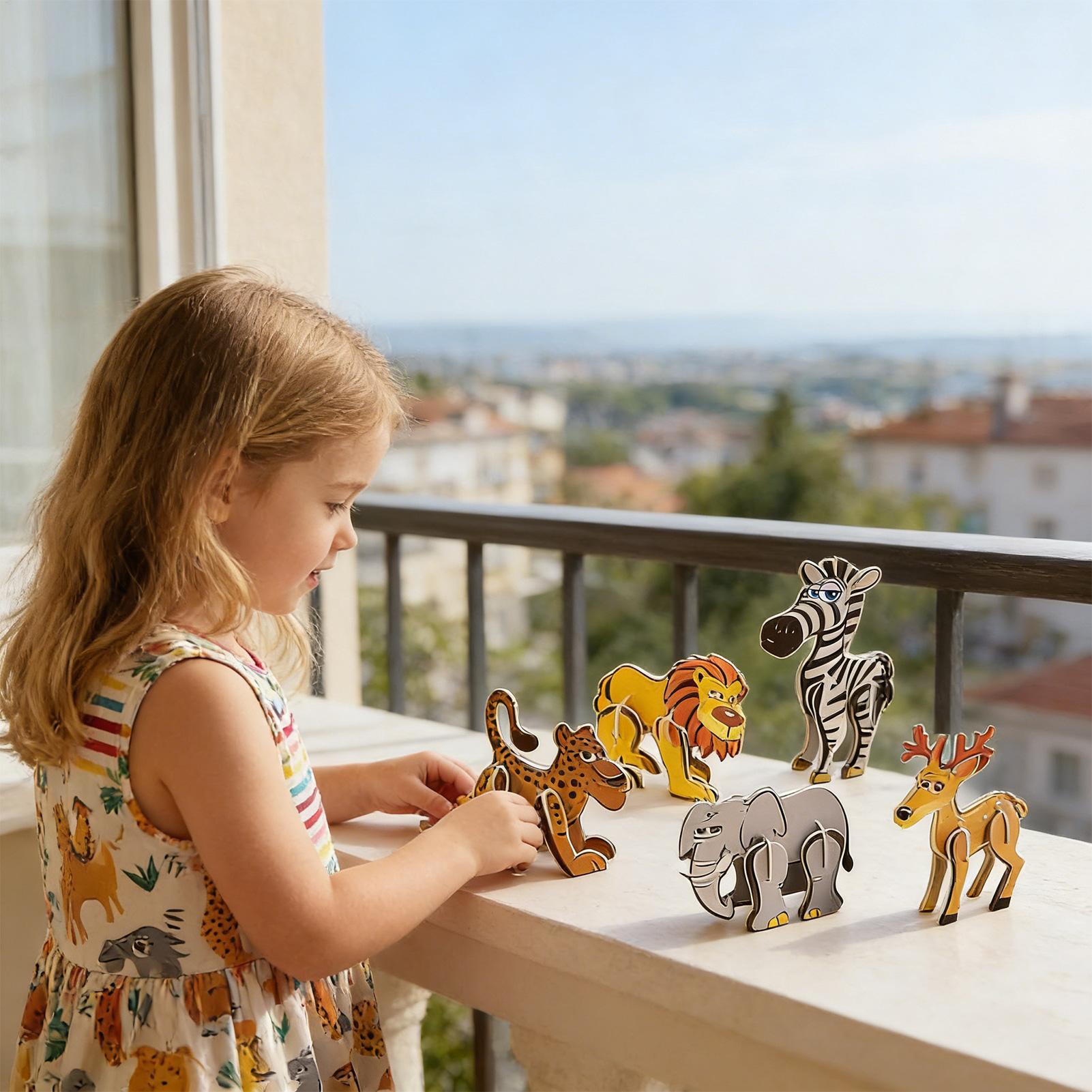 3D Cartoon Puzzles For Kids 7  - Kids Education Fun recension och pris