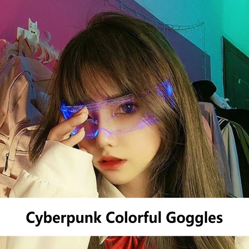 Cyberpunk Electric LED Glasses - Kids Educational Songs recension och pris