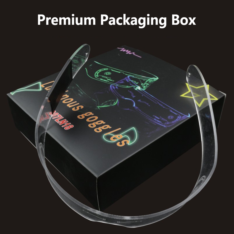 Cyberpunk Electric LED Glasses - Kids Educational Songs recension och pris