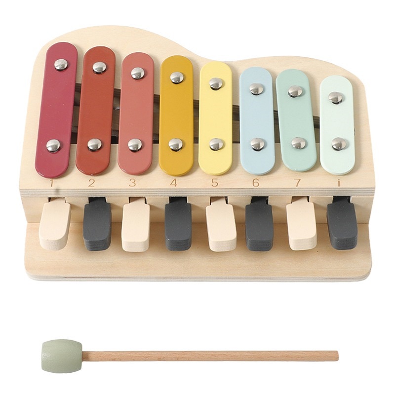 Montessori Wooden Piano Toy Co - Kids Education Learn Tv recension och pris