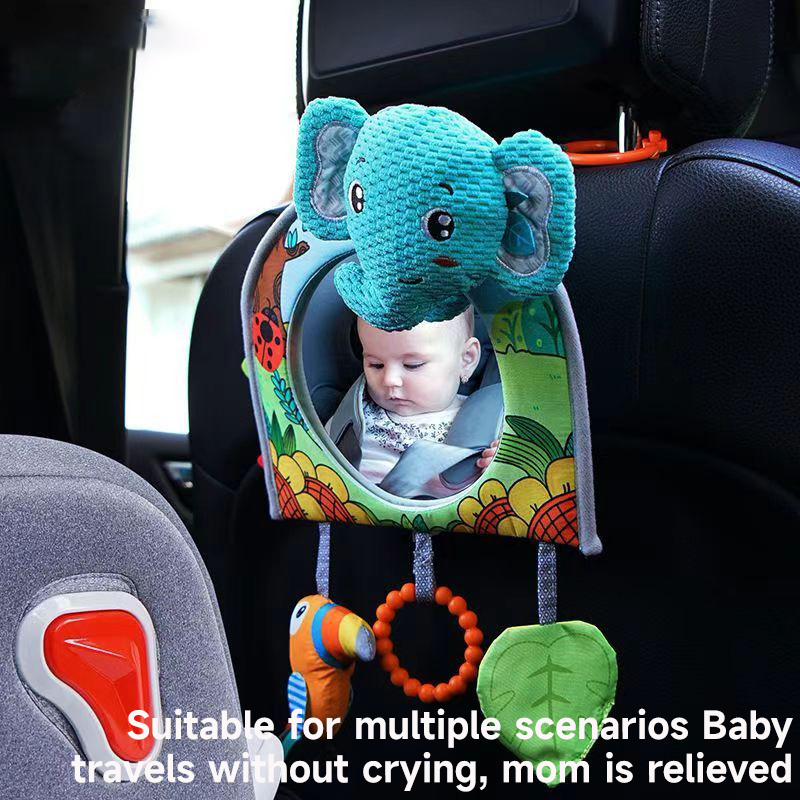 Baby Car Seat Mirror Toys Kids - Kids Education Fun recension och pris
