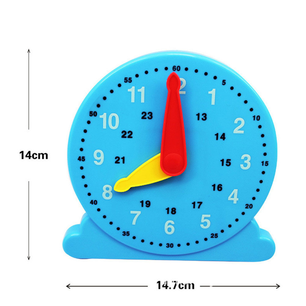 2Pcs Kids Educational Clock Ea - Kids Education Number recension och pris