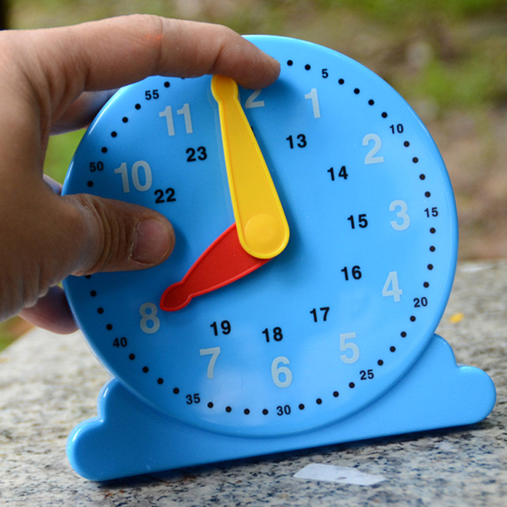 2Pcs Kids Educational Clock Ea - Kids Education Number recension och pris