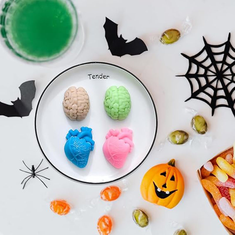 Human Brain And Heart Silicone - Brain Teaser Cube recension och pris