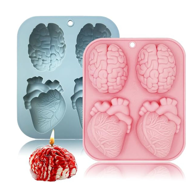 Human Brain And Heart Silicone - Brain Teaser Cube recension och pris