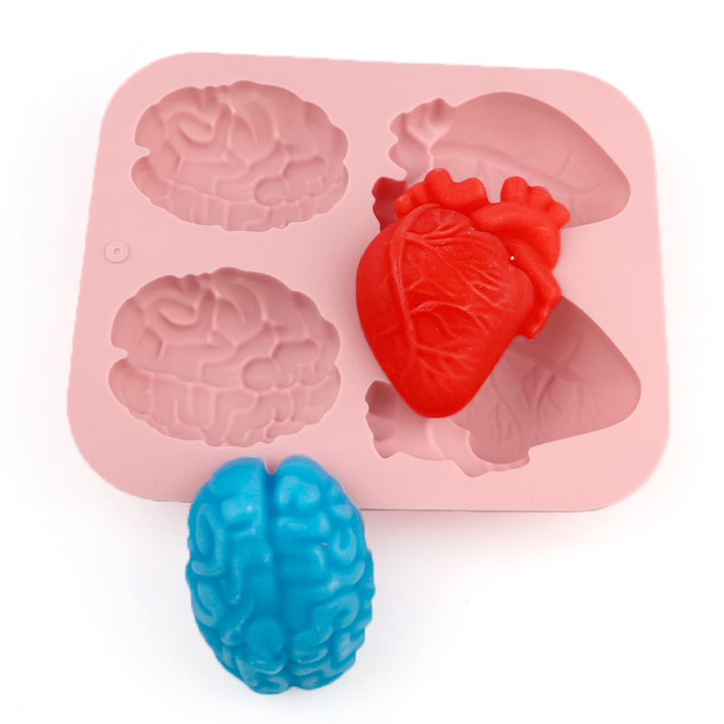 Human Brain And Heart Silicone - Brain Teaser Cube recension och pris