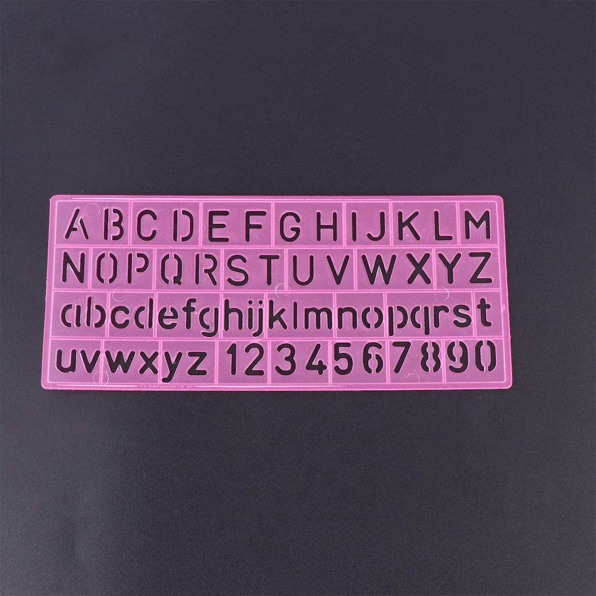 4Pcs Plastic Graffiti Rulers A - Kids Education Number recension och pris