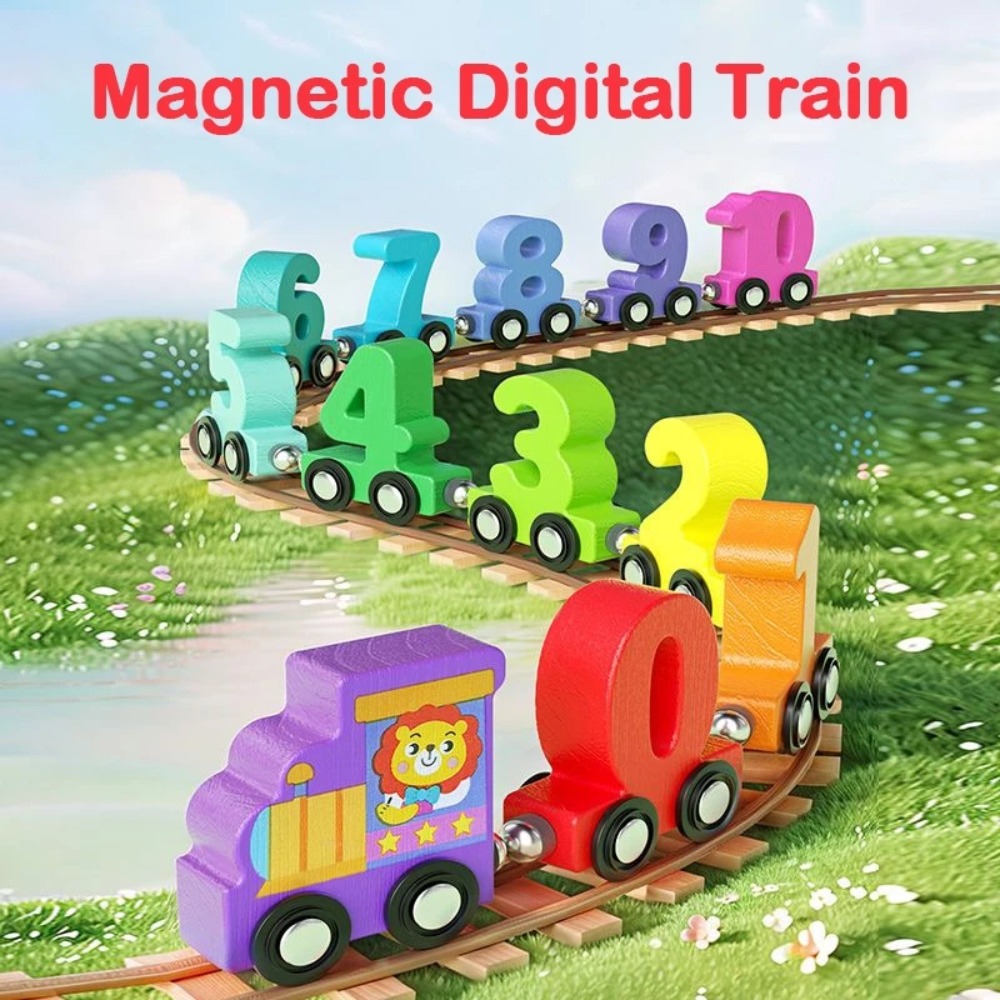1set 0-10 Number Digital Train - Kids Education Number recension och pris