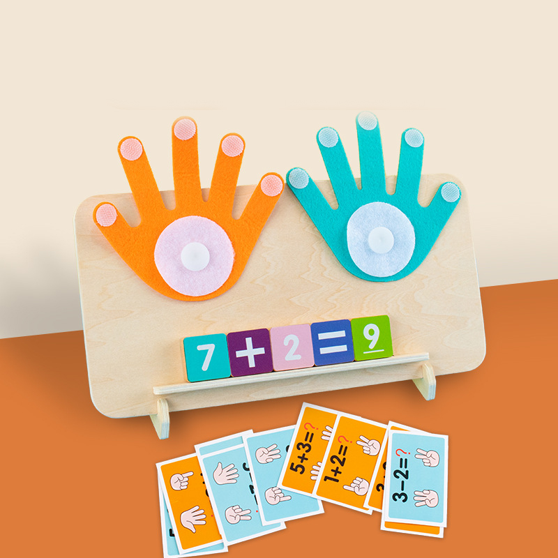 Kids Montessori Toys Wooden Fi - Kids Education Number recension och pris