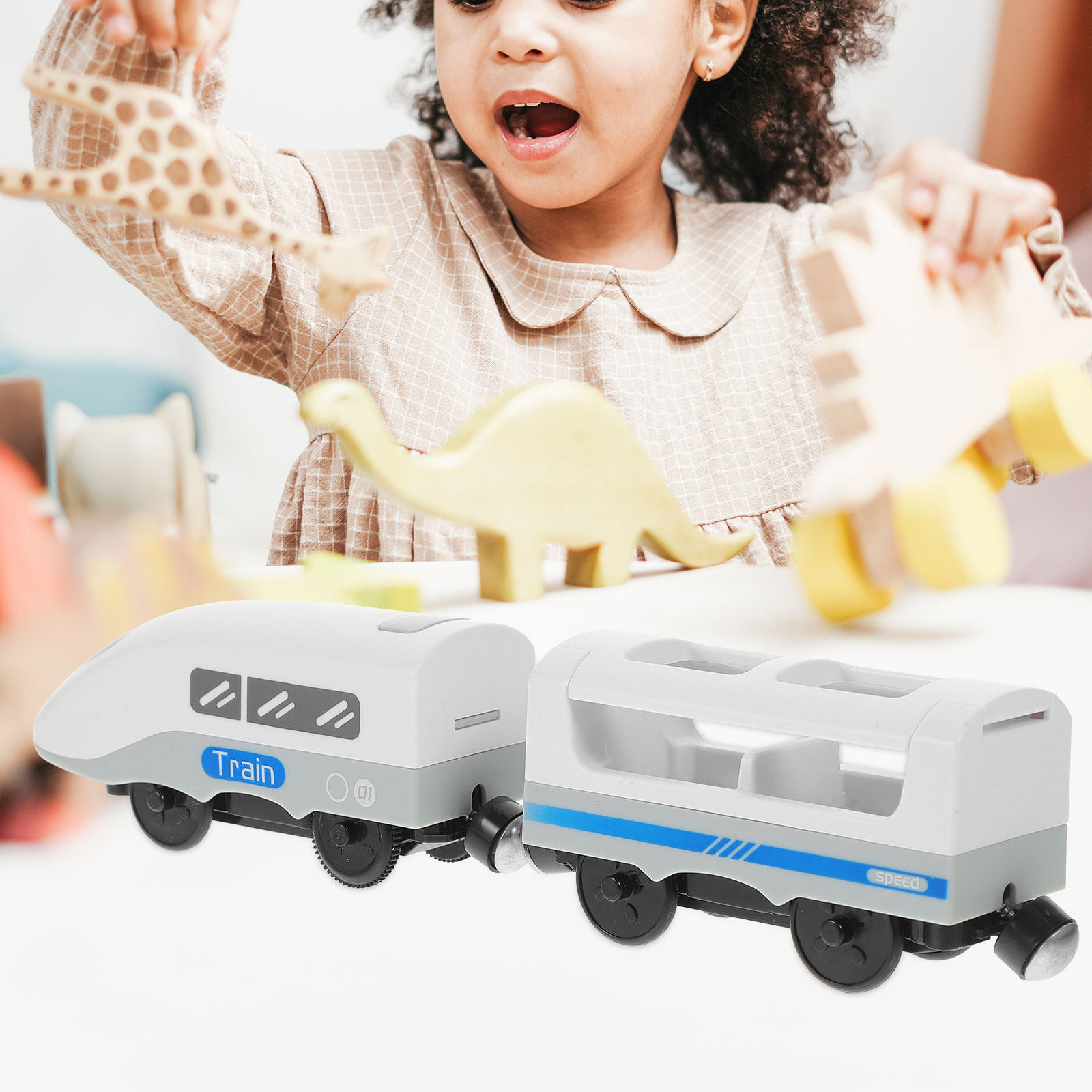 Electric Train Head Creative K - Kids Education Fun recension och pris
