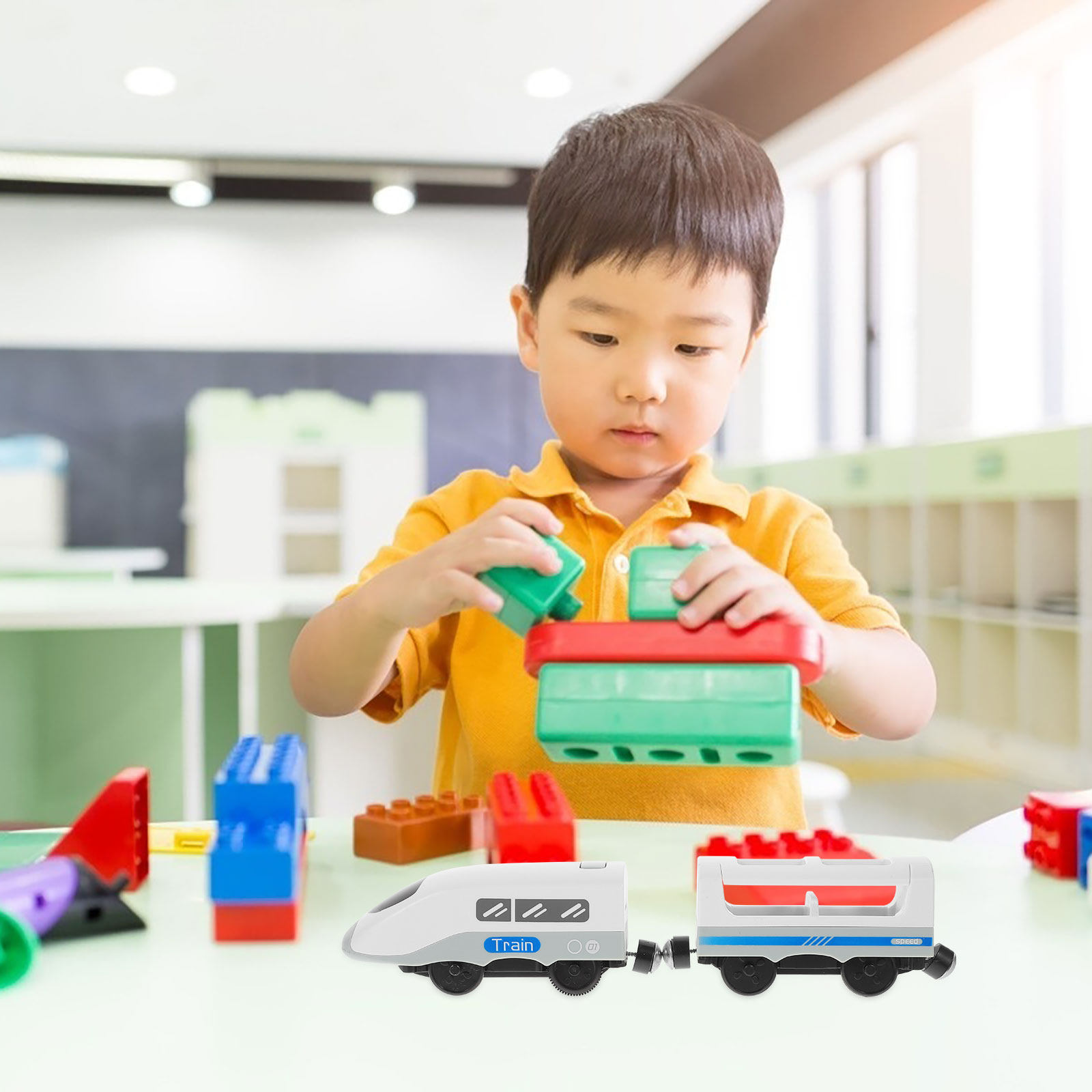 Electric Train Head Creative K - Kids Education Fun recension och pris