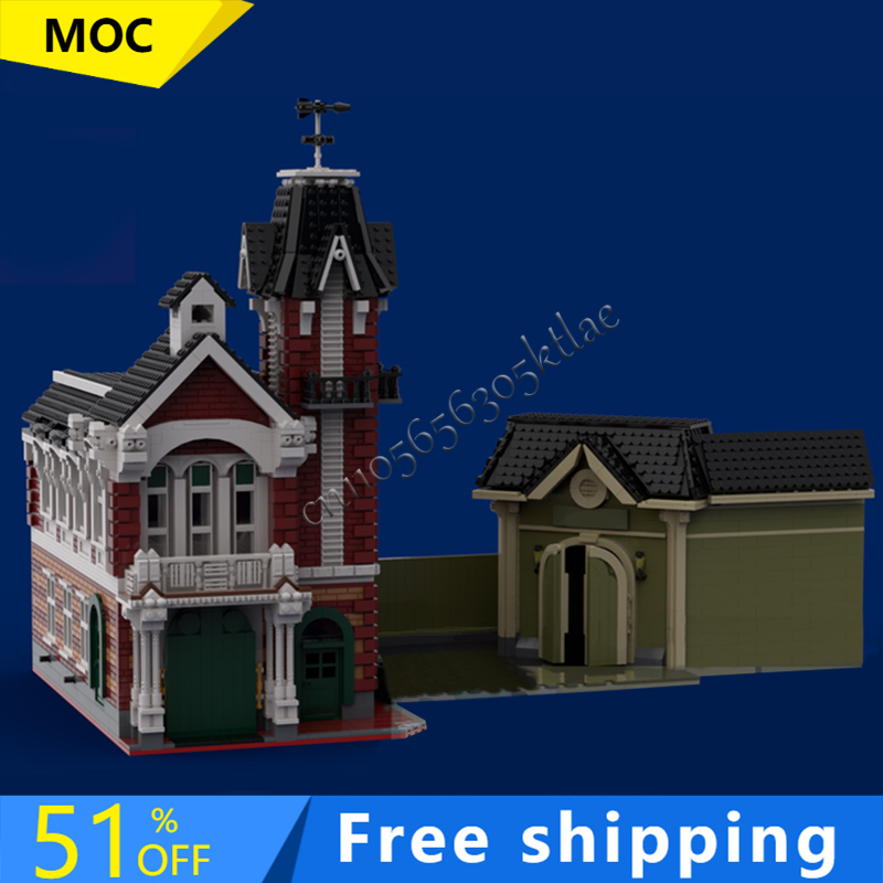 5172PCS MOC City Street Views  - Kingdom Kids Education recension och pris