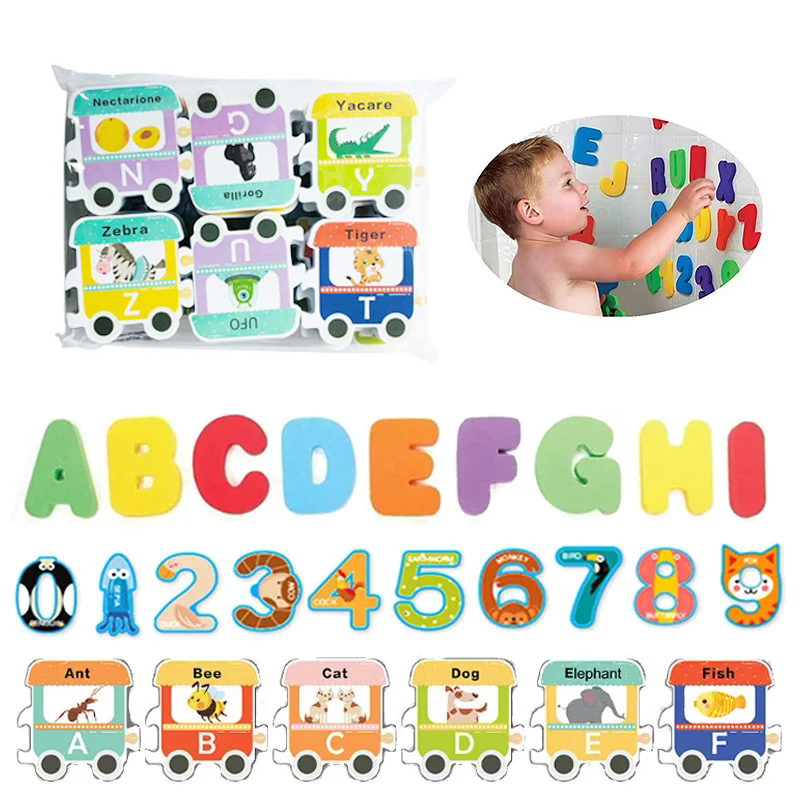 Kids Baby Bath Toys Fun Foam L - Kids Education Fun recension och pris