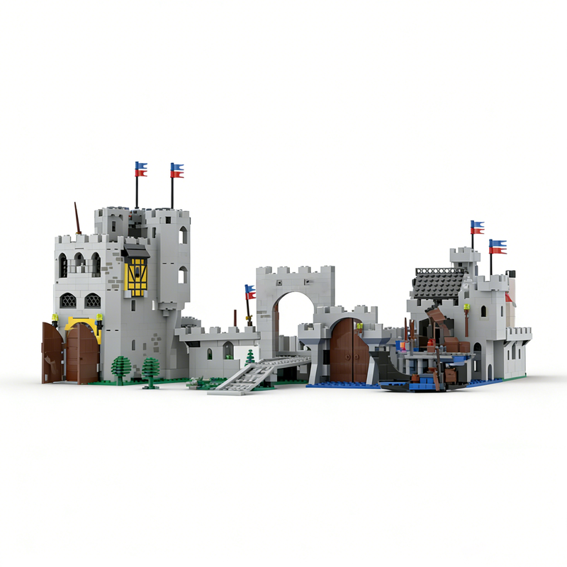 1534pcs MOC Castle Classic Lio - Kingdom Kids Education recension och pris