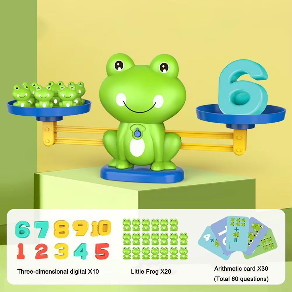 Frog Balance Math Scale Toy, N - Kids Education Number recension och pris