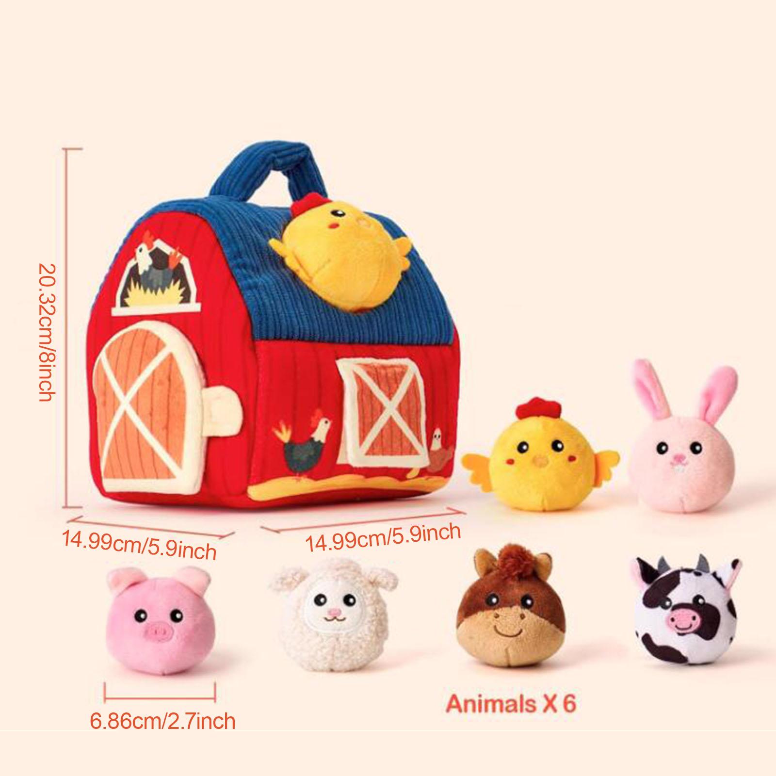 Plush Farm Animals Gifts Chris - Kids Education Learn Tv recension och pris