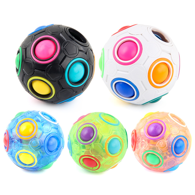 Magic Rainbow Puzzle Ball:3D S - Brain Teaser Cube recension och pris