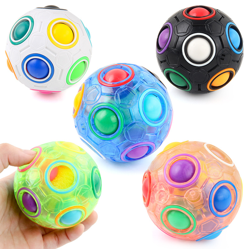 Magic Rainbow Puzzle Ball:3D S - Brain Teaser Cube recension och pris