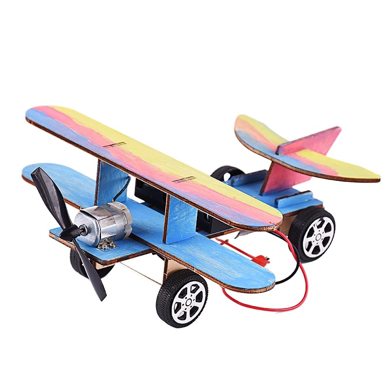STEM Wooden Electric Biplane M - Kingdom Kids Education recension och pris
