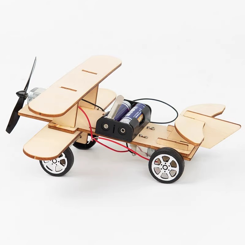 STEM Wooden Electric Biplane M - Kingdom Kids Education recension och pris