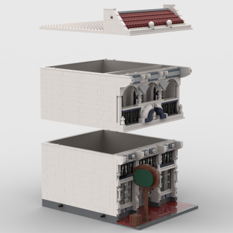 1469pcs MOC Magic Kingdom Hall - Kingdom Kids Education recension och pris